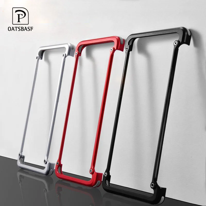 Роскошный Металлический Чехол подушка безопасности OATSBASF чехол для xiaomi mi mix 2