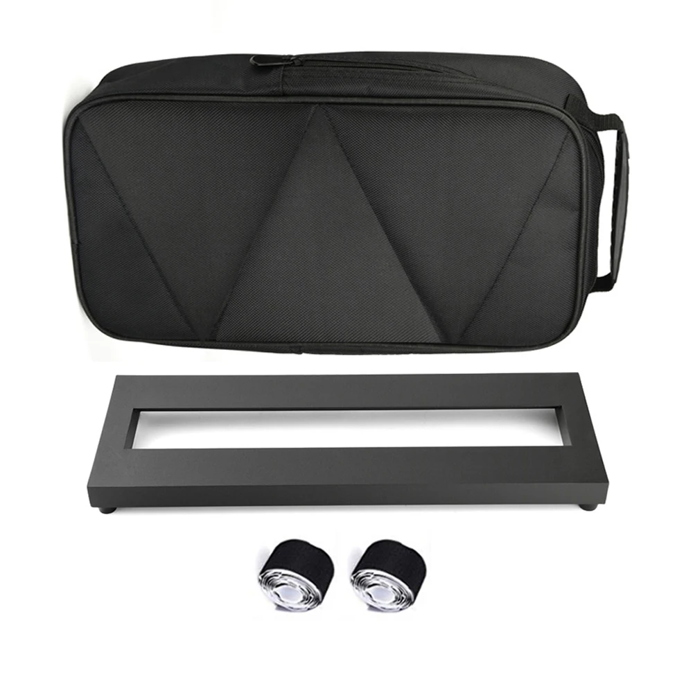 Педальная панель для гитарных эффектов 15 × 4 9 дюйма с сумкой переноски | Спорт и