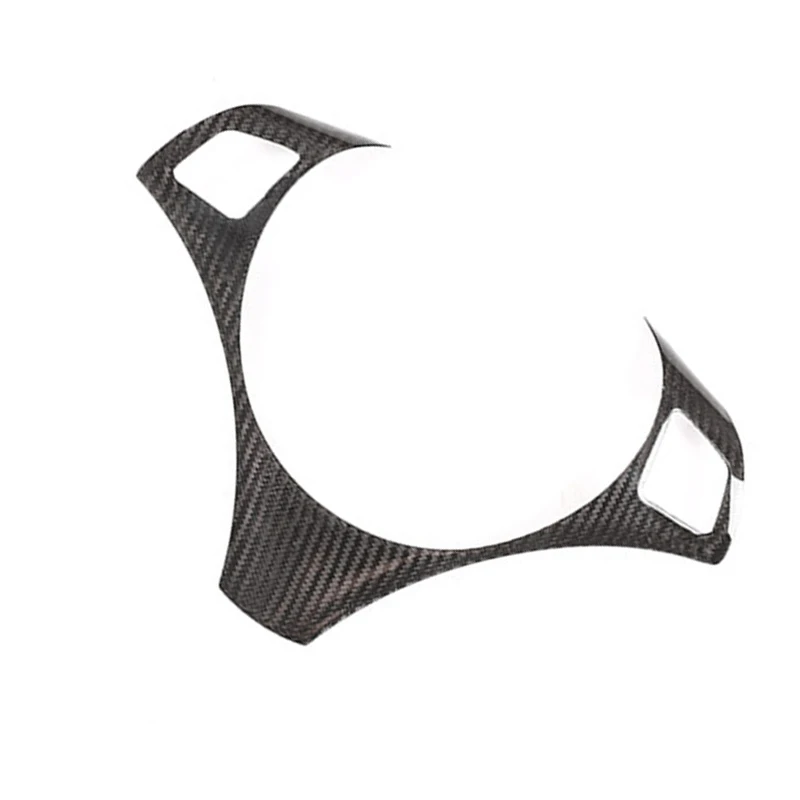 

Real Carbon Fiber For BMW 3 Series E90 2005-2012 Car Steering Wheel Decoration Frame Cover Trim Sticker Protection Accessories