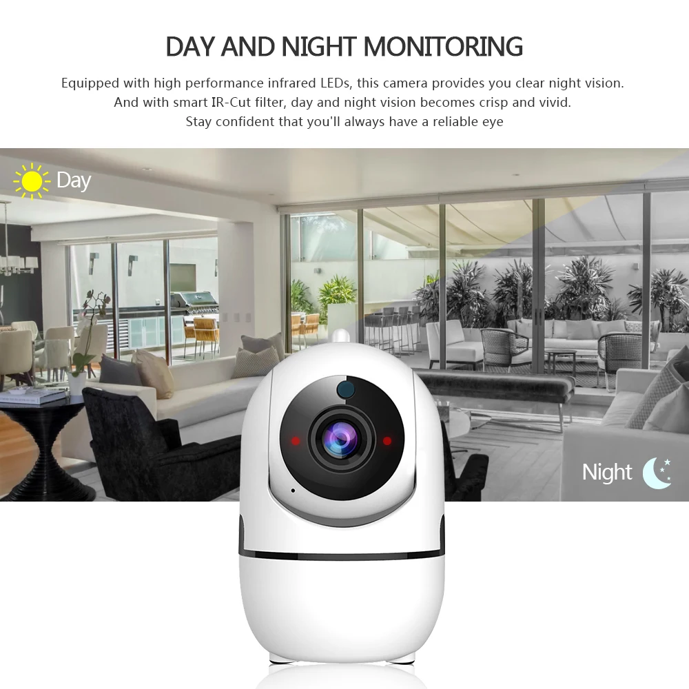 LOOSAFE 360 PTZ HD 2MP wifi облачная IP камера Домашняя безопасность IRCut Ночная ИК Аудио