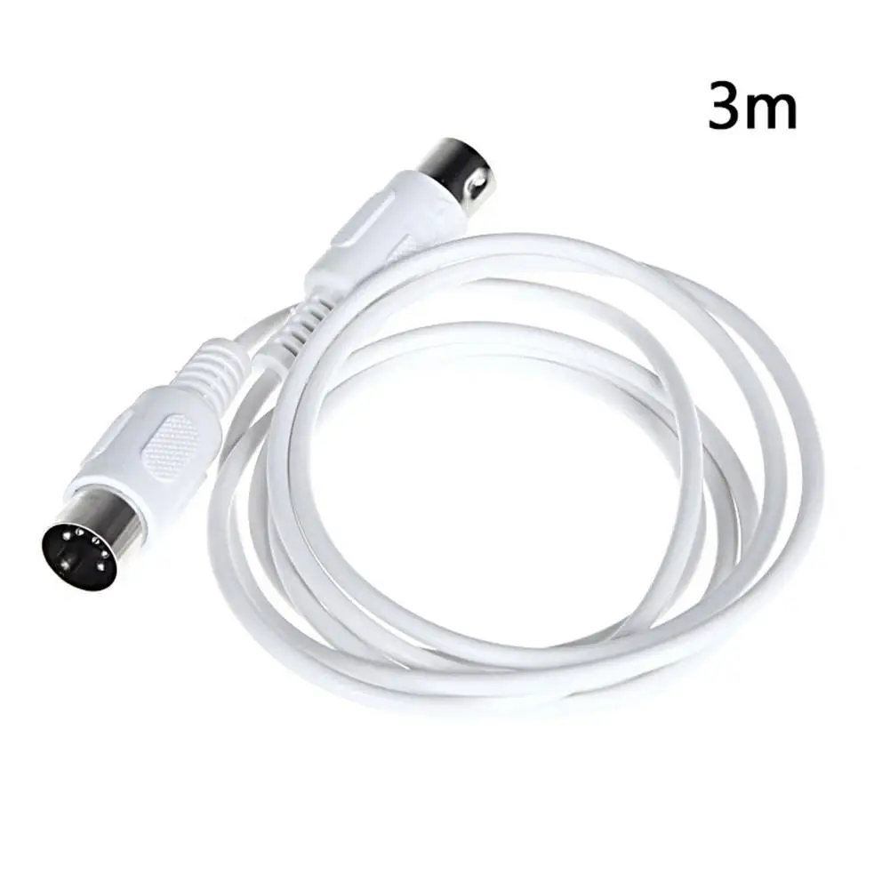 Миди линия музыкальная двойная головка пять игл соединительный провод