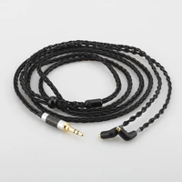 audiocrast 3 5mm 2 5mm xlr 4 4mm 8 core silver plated occ earphone cable for etymotic er4 xr sr er4sr er4xr er3sr er3se