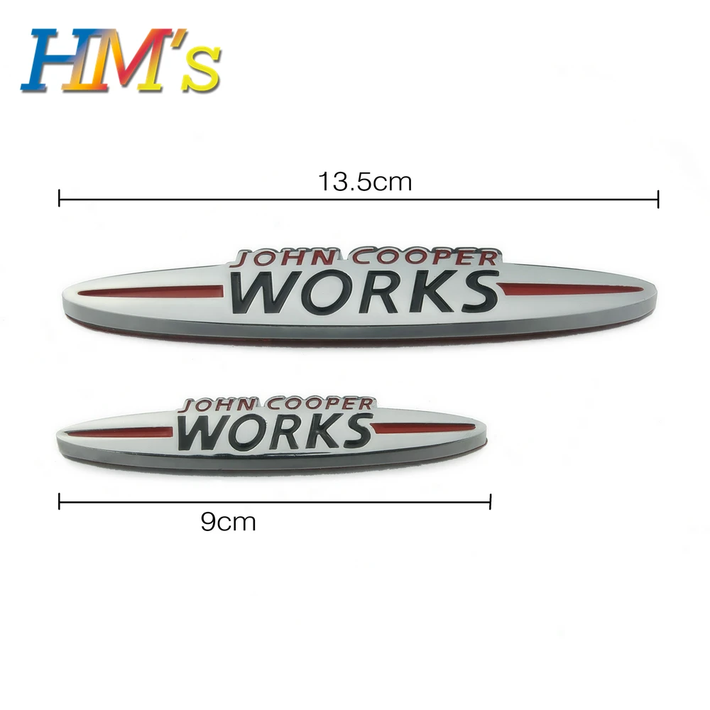 For MINI Countryman Clubman R50 R53 R55 R56 R60 R61 Car Styling Front Grille JCW LOGO Stickers Cooper F54 F55 F56 F60 | Автомобили и