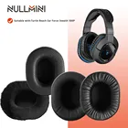 Сменные амбушюры NullMini для наушников для черепахи, пляжа, Ear Force Stealth 500P, пена с эффектом памяти, утолщенный кожаный чехол