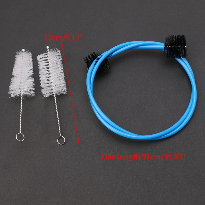 Brasswind музыкальный инструмент труба тромбон туба Рог Чистящая Щетка Набор