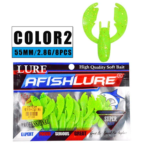 8 шт./лот 55 мм мягкие приманки Shad для рыбалки запах щуки реки Ловца карпа Резиновые