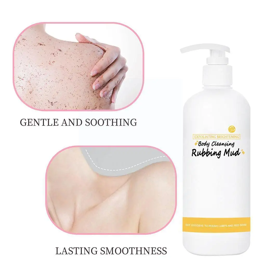 

Отбеливающая вулканическая грязь для ванны Молочный Крем для тела отшелушивающий лосьон для тела для мужчин женщин мужчин V7o8