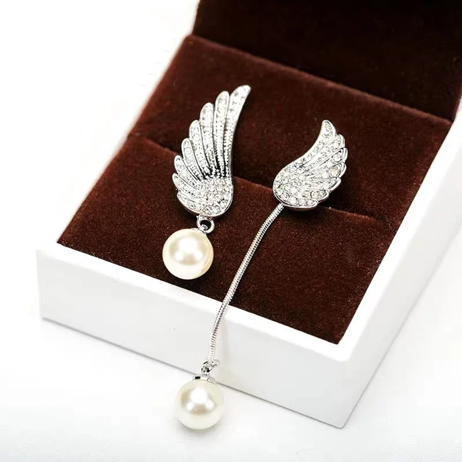 Модные Асимметричные дизайнерские серьги клипсы ювелирные изделия без