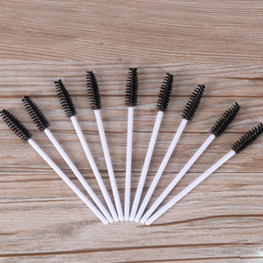 

50pcs Lot Cosmetic Makeup Makeup Tool Mascara Wands Eyelash Brushes Disposable Silicone Head