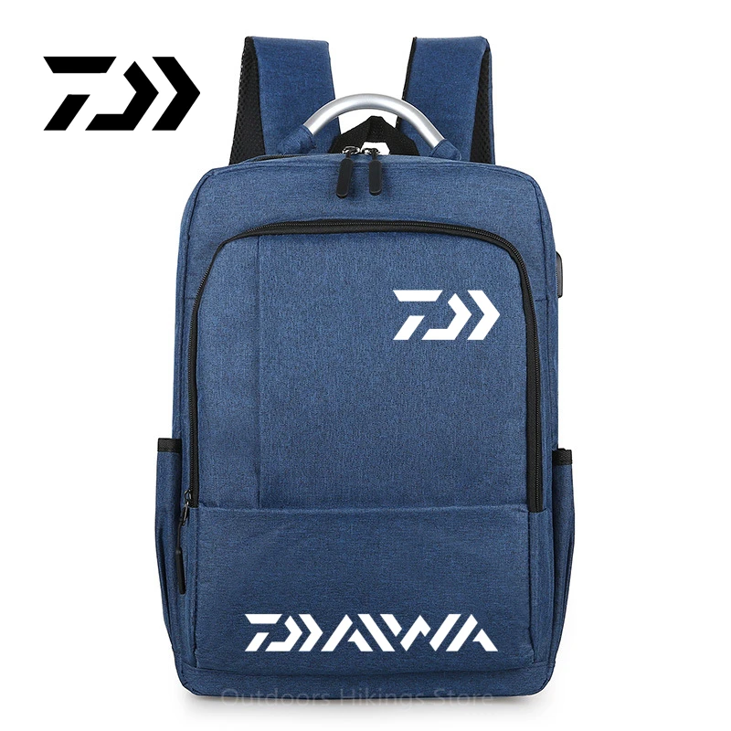 

Daiwa Fishing Backpack Men's New Multi-function Bag Cycling Outdoor Travel Running USB Charging Sport Backpack Quality Bag