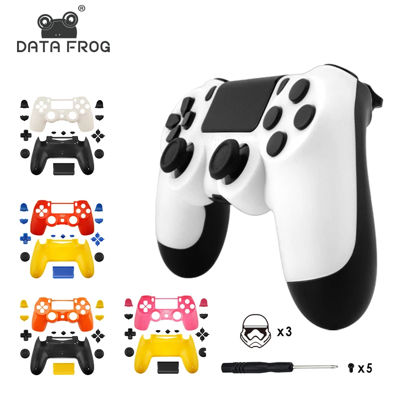 Сменная оболочка для PS4 Slim Pro JDM 040 контроллер полный набор оболочки и ремонта кнопок для Dual Shock 4 беспроводной контроллер