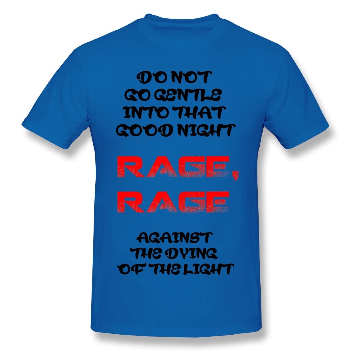

High Quality O-Neck 100 Cotton Rage Cool Dying Light sleeve short