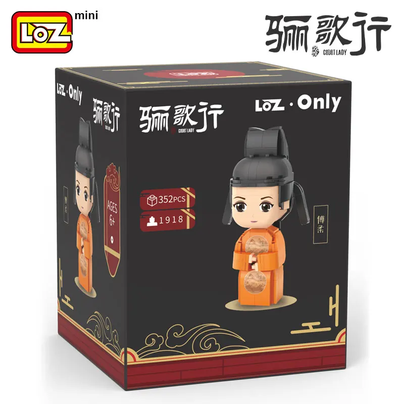 Loz мини-конструктор из мелких частиц игрушка для сборки головоломка Guochao