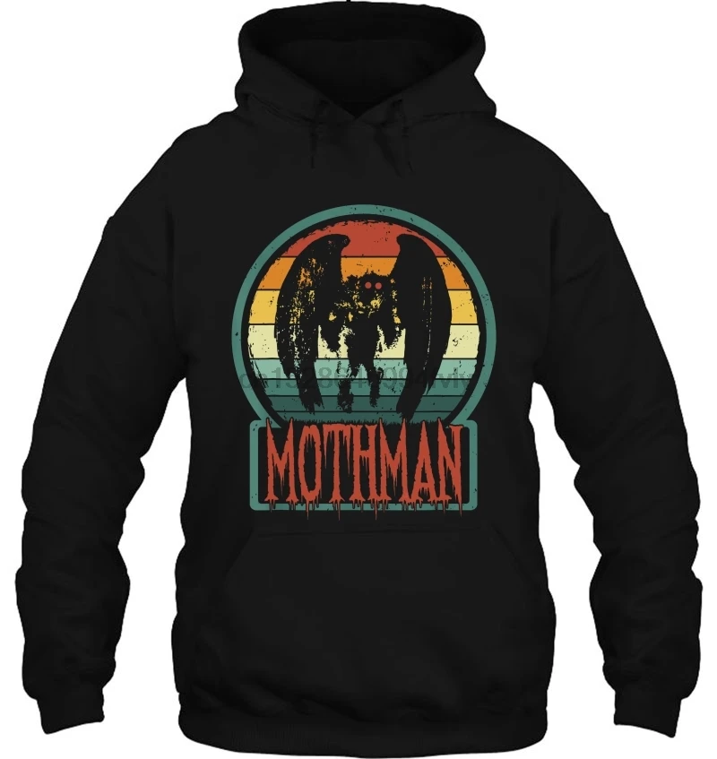 Мужская толстовка Mothman Point приятный Ретро Винтажная Версия женская уличная