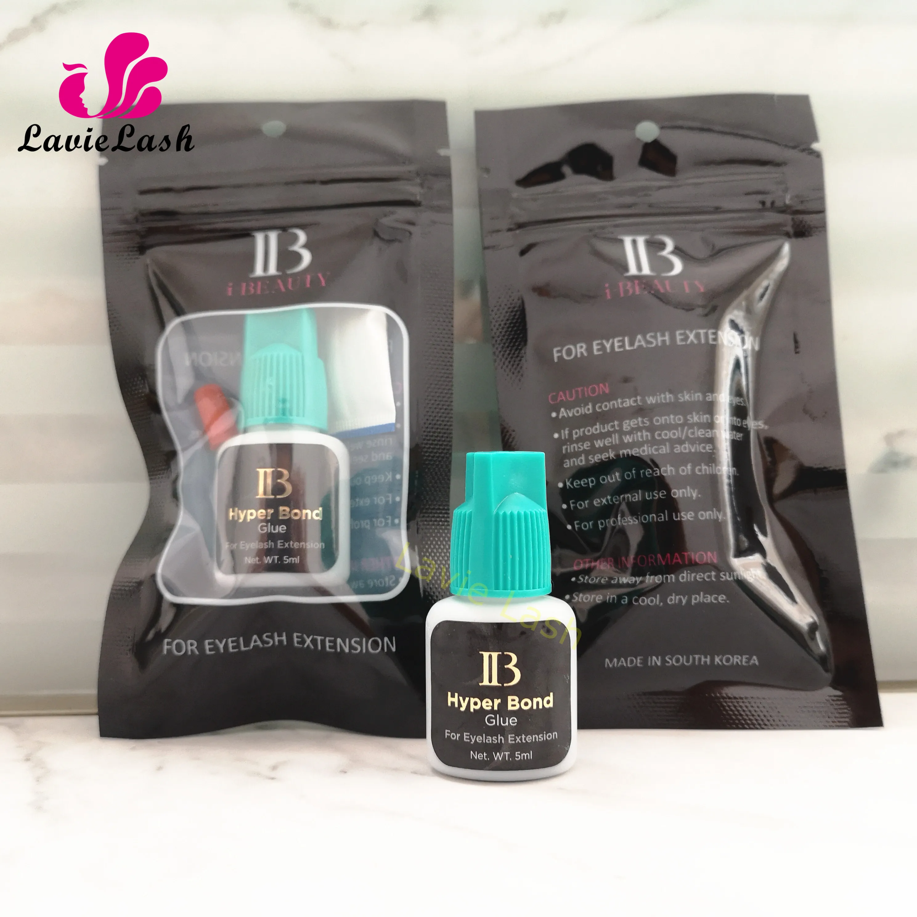 Оригинальный 10 бутылок Корея IB Ibeauty Hyper Bond 0. 1 клей для быстрой сушки ресниц