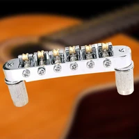 music instrument replacement tune o matic repair diy with screws electric guitar bridge tail parts adjustable roller durable