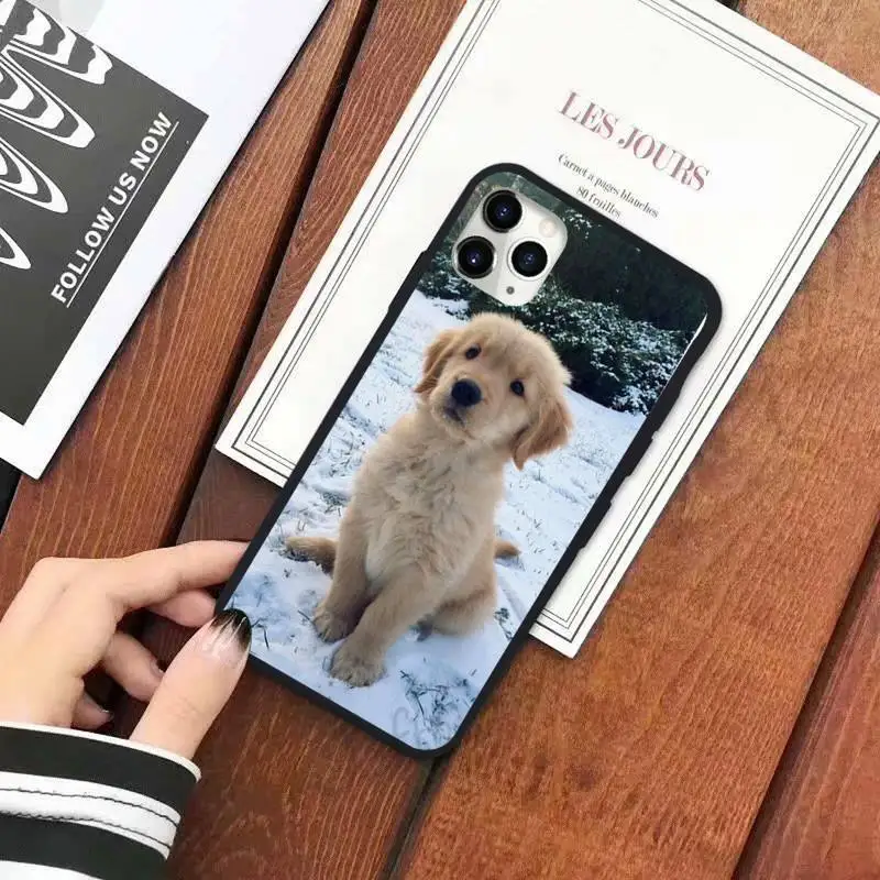 

Cute Labrador Puppies Dog animal Phone Case for iPhone 11 12 mini pro XS MAX 8 7 6 6S Plus X 5S SE 2020 XR
