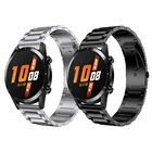 Ремешок для Huawei Watch GT2 46 мм, браслет для часов GT2 Pro GT2 Pro и Magic, металлический браслет с застежкой из нержавеющей стали