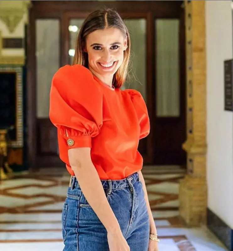 Топ женский прозрачный сетчатый с коротким рукавом Прозрачная Футболка круглым