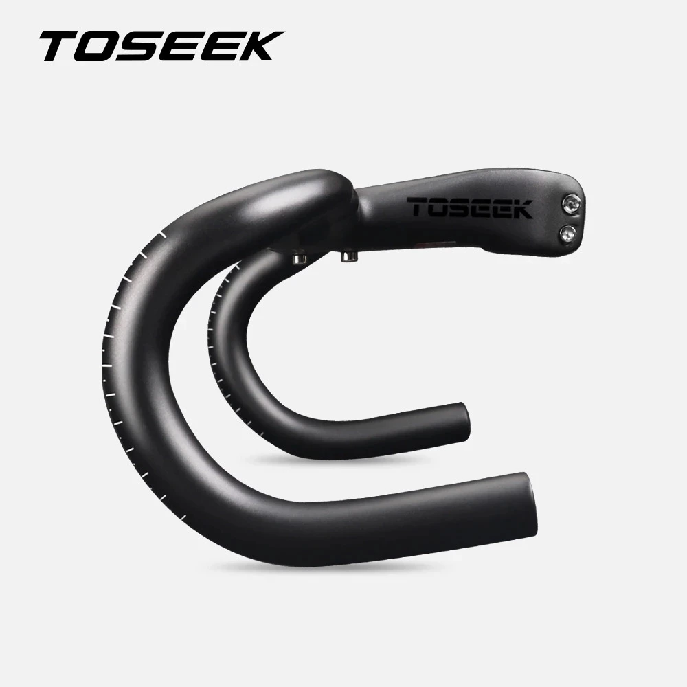 Полностью карбоновый руль для дорожного велосипеда TOSEEK матовый Сверхлегкий Руль
