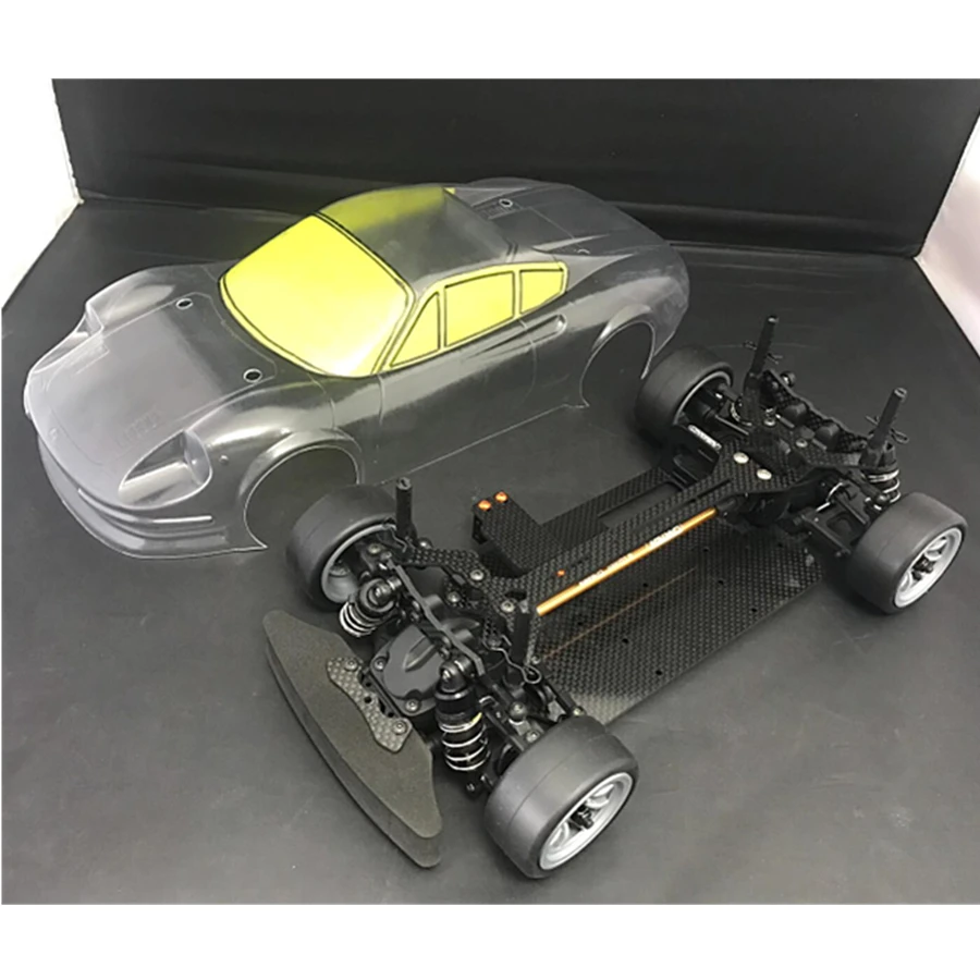 Машинки на радиоуправлении Ferrari Dino 246 игрушки модель M-frame прозрачный корпус