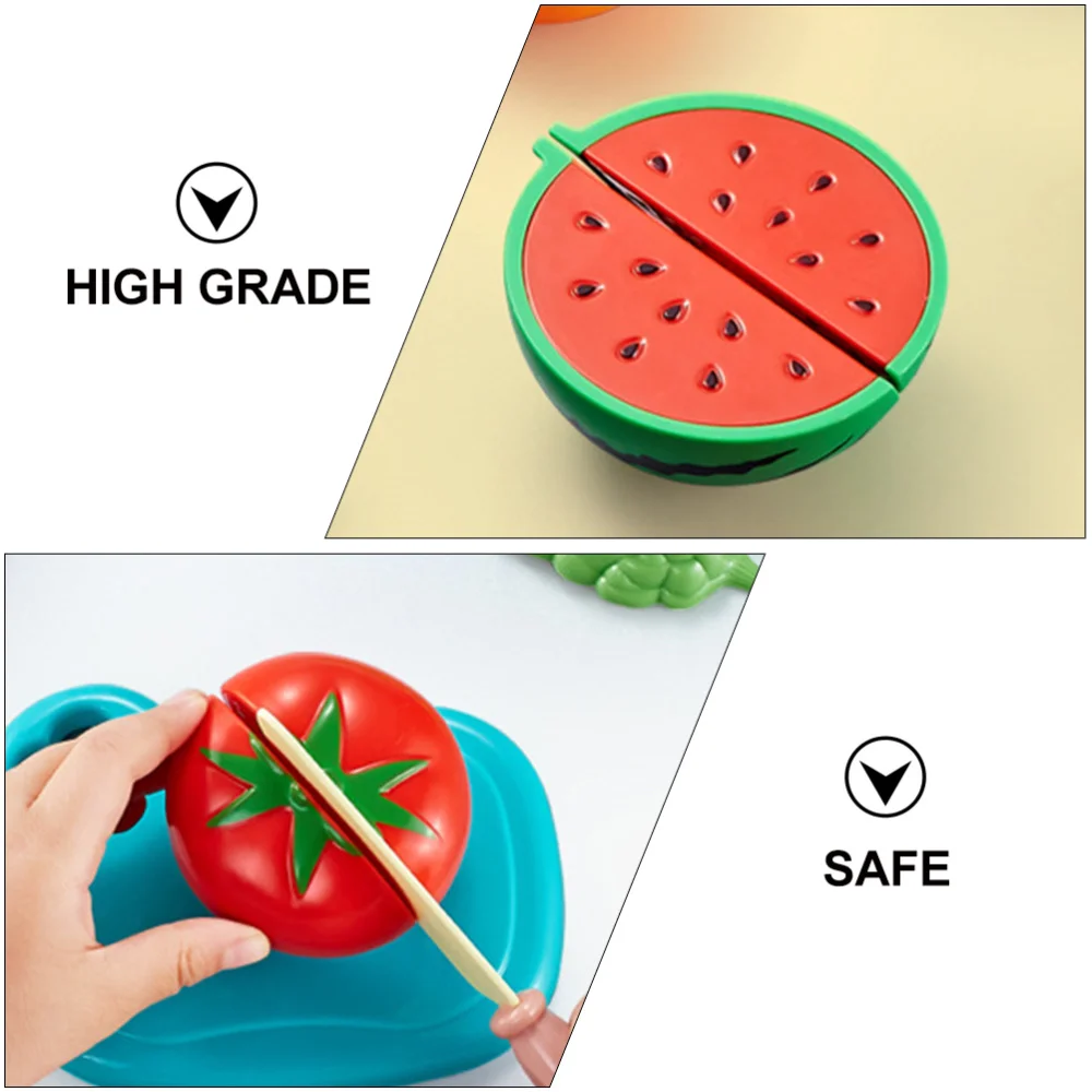 

1 Set Cutting Fruit Toys Funny Toys Imitated Kitchen Toys