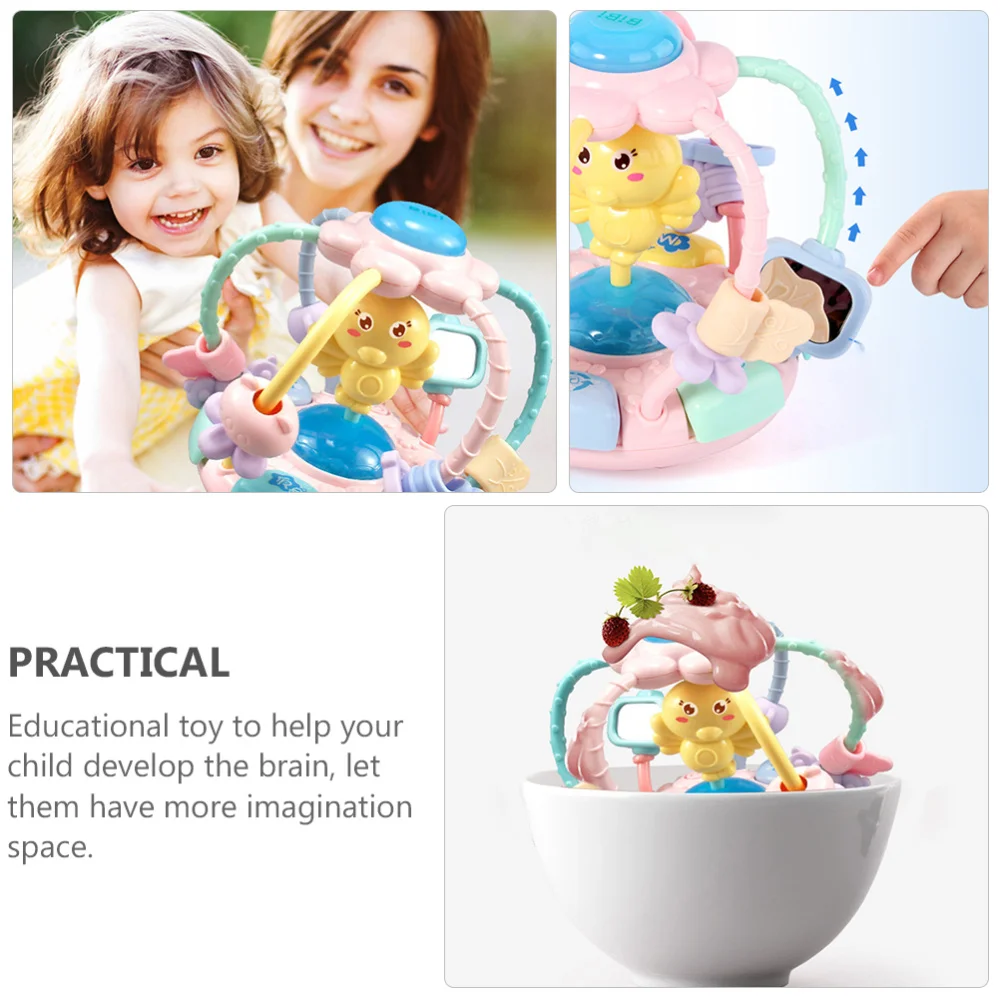 

1Pc Kids Chewing Plaything Baby's Hand Grip Lighting Teether