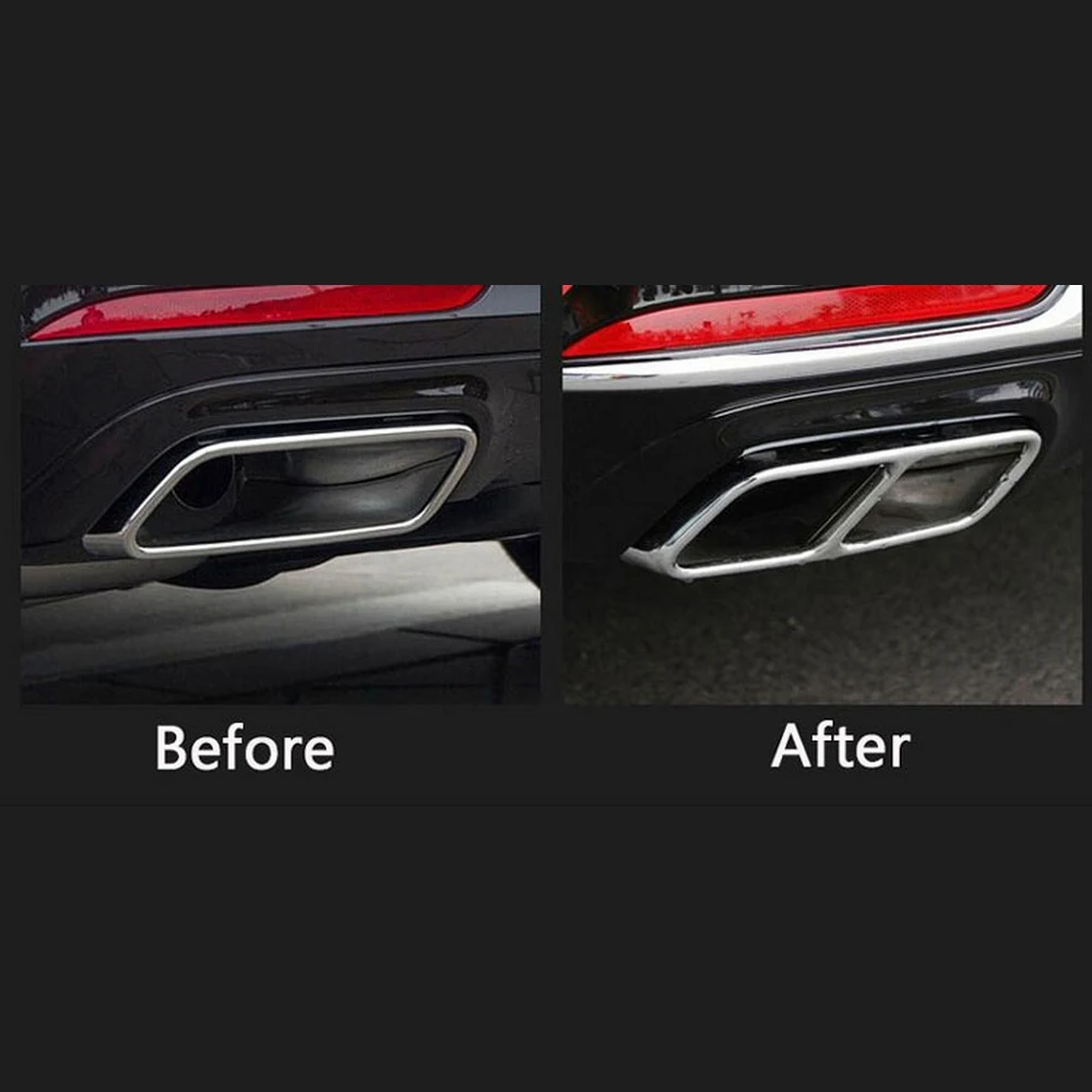 Накладка на заднюю выхлопную трубу автомобиля для Mercedes Benz S R Class W222 купе W251 10 17 GL X166