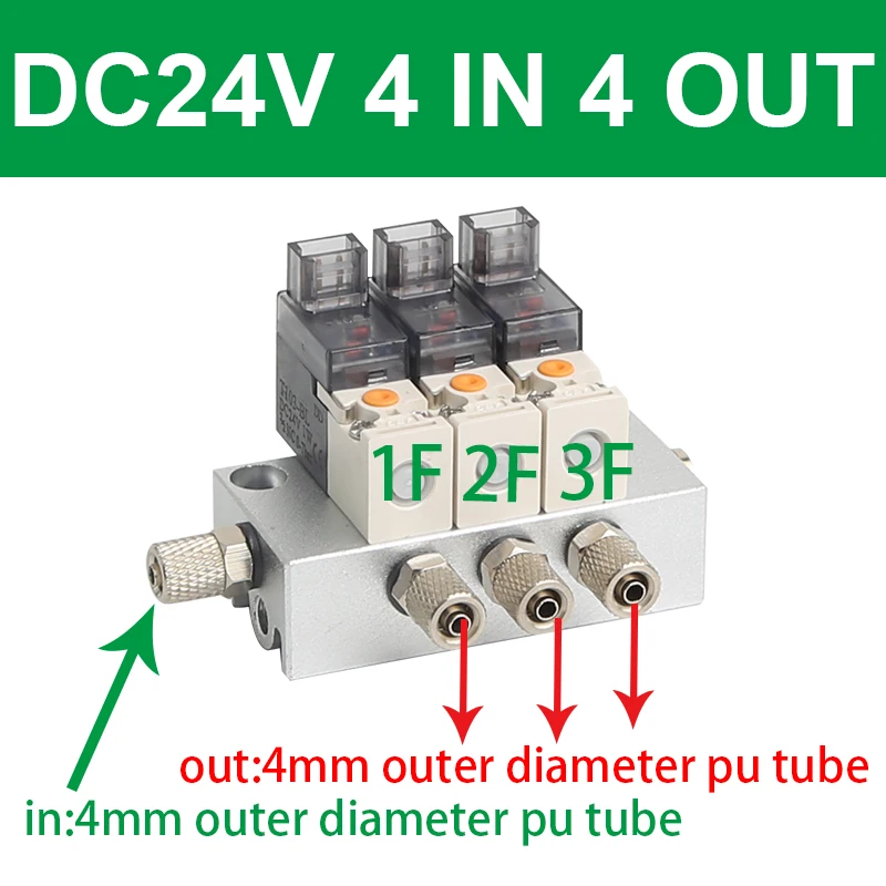 Пневматический электромагнитный клапан AIRSLG 2/3ходовой
