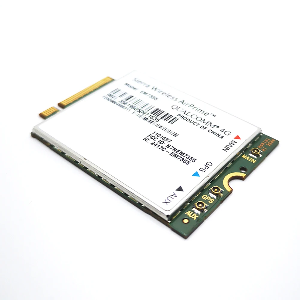 Sierra беспроводной AirPrime EM7355 Gobi 5000 4G LTE модуль NGFF WWAN карта для AT&T|Аксессуары батарей| |