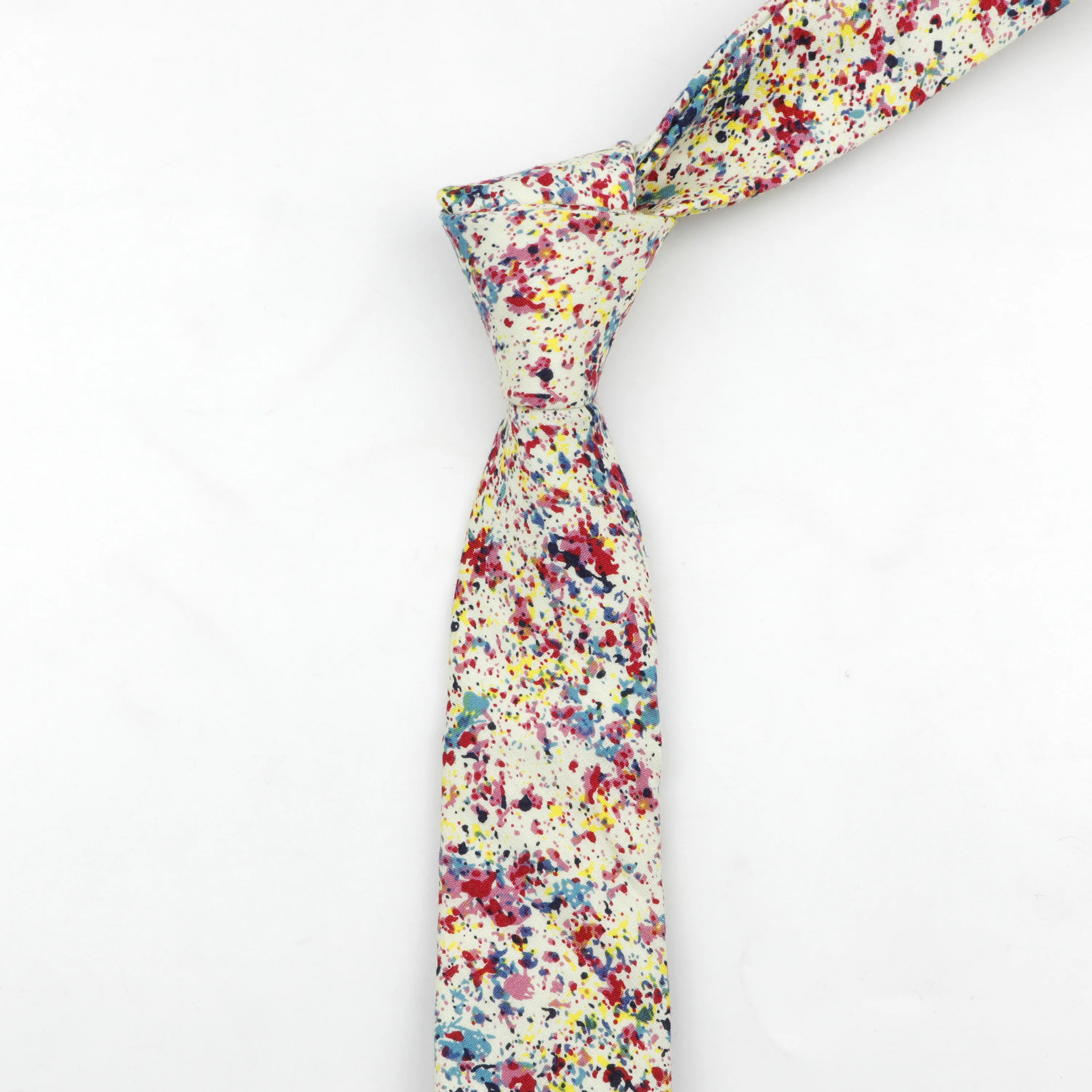 Мужской набор галстуков 6 см хлопковые галстуки с цветами классический цветной