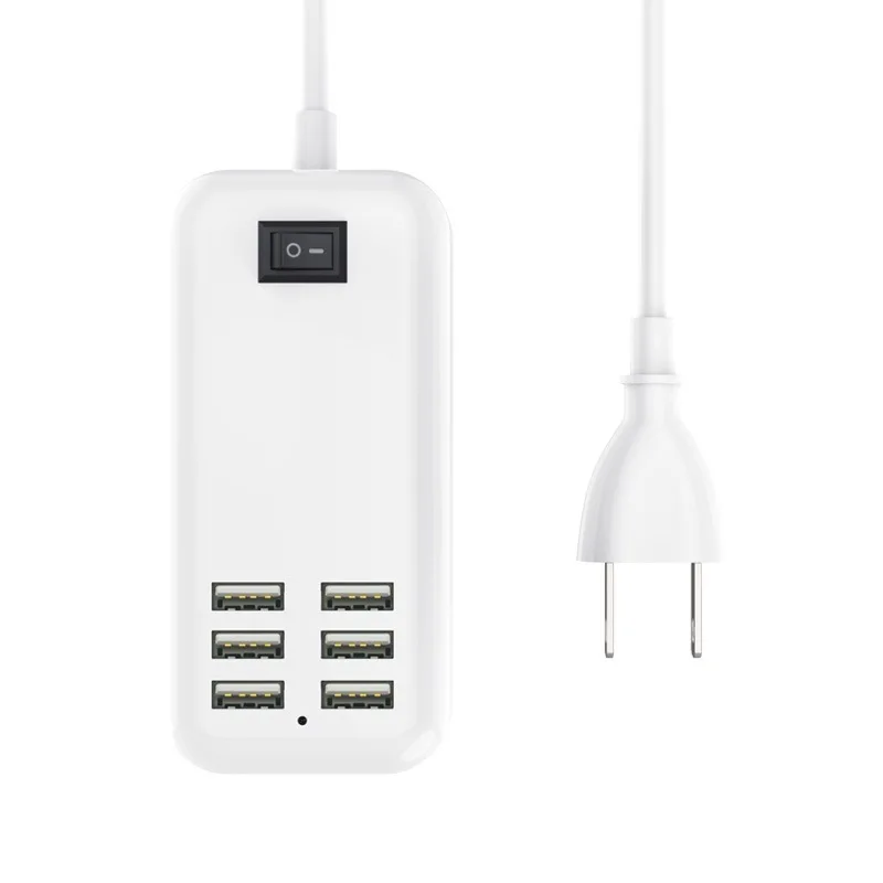 Зарядная Станция Fanshu Tomada с несколькими USB-портами зарядное устройство
