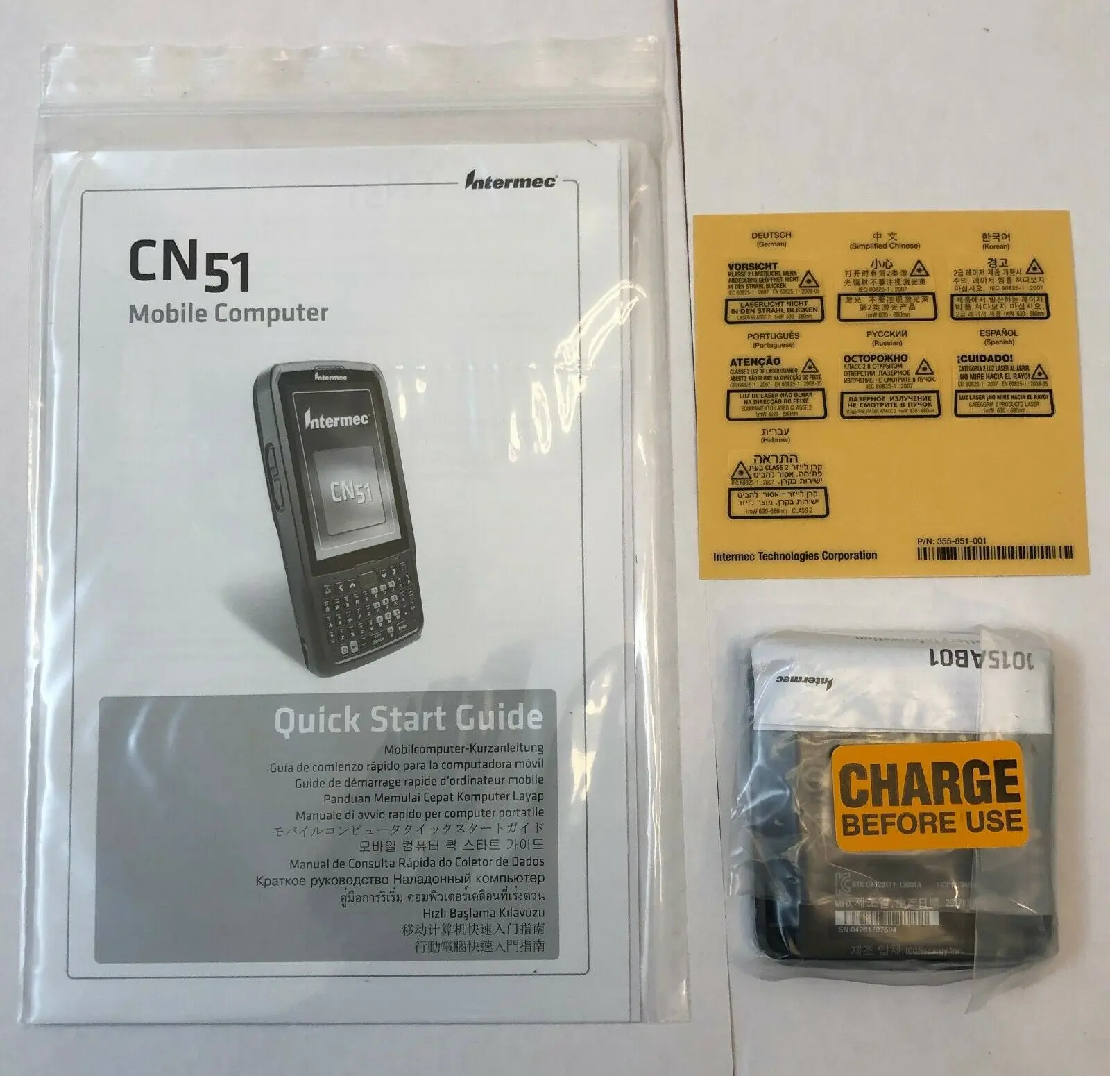 Мобильный компьютер CN51 для Intermec CN51AN1KCF1A1000 EA30 Android 4 1 UMTS &amp CDMA новинка | Компьютеры и