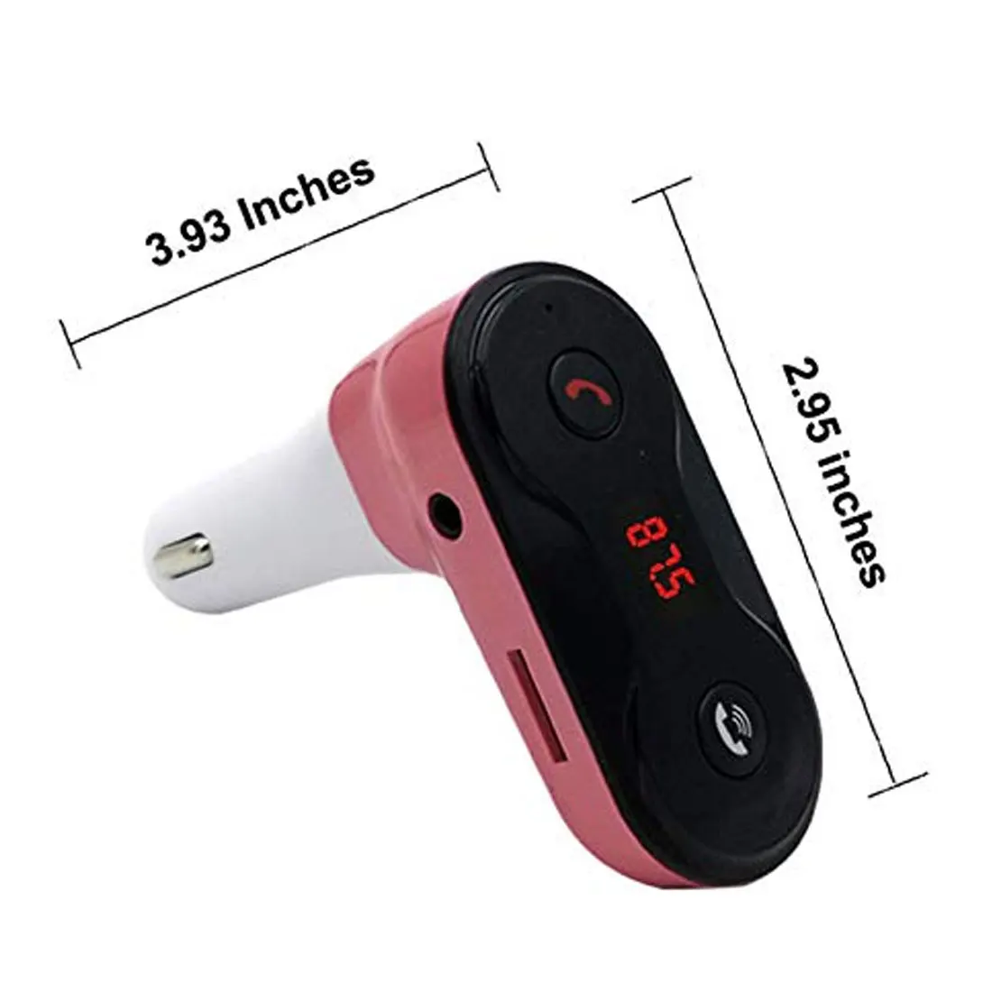 Беспроводной Bluetooth FM трансмиттер громкой связи автомобильный комплект C8 AUX