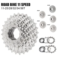 road bike 11 speed cassette 11 25t28t32t34t36t bicycle freewheel for shimano sram hg hub bike accessories dropshipping