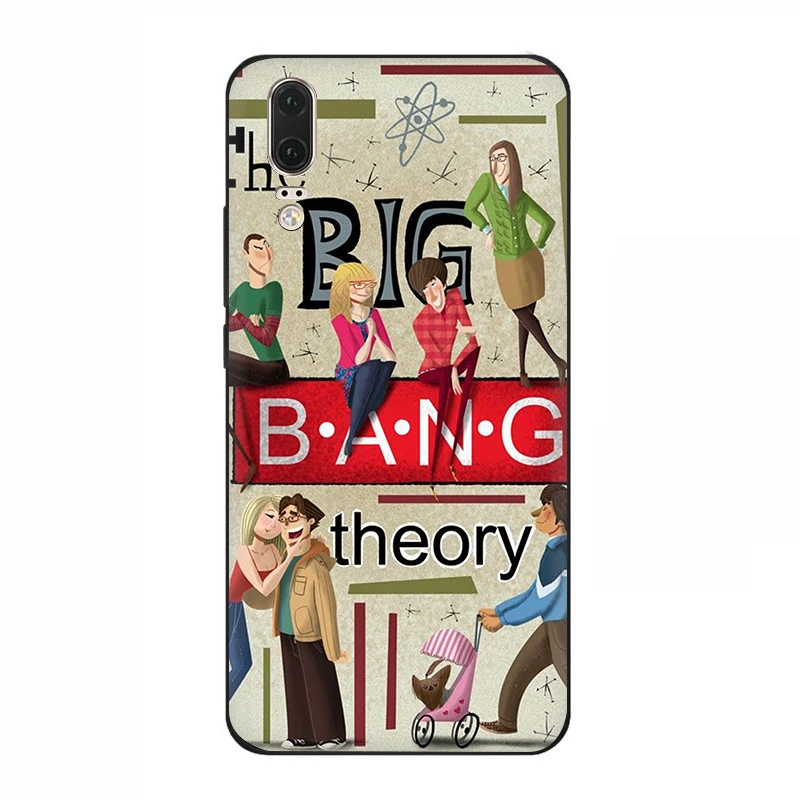 B1 EWAU Bazinga The Big Bang Theory ТВ-шоу силиконовый телефон чехол для Huawei P8 P9 P10 P20 P30 Lite Mini Pro P Smart Z Plus - Цвет: B1
