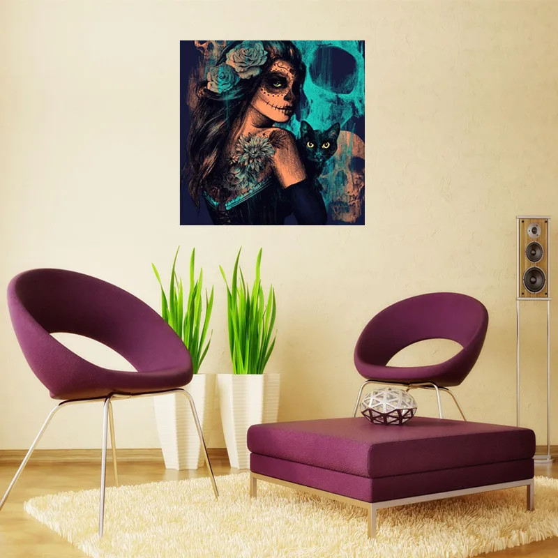 Алмазная живопись сделай сам полный круг алмазная 5D Виктория французские