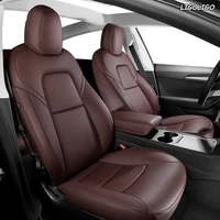 custom leather car seat cover for 2018 2019 2020 2021 2020 tesla model 3 automobiles seat covers car seats auto style