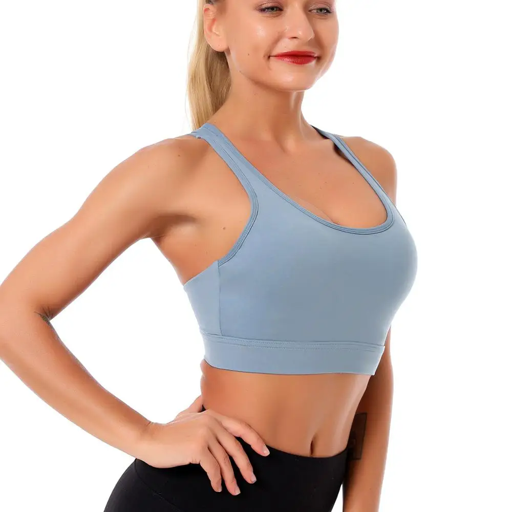 Новый продукт противоударный Йога бюстгальтер чашечки расположены рядом для