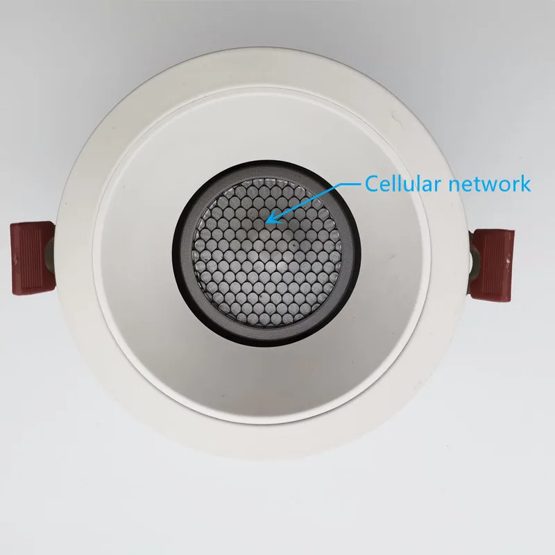 Сотовая связь сети с антибликовым покрытием светодиодные светильники 15 Вт 18 CREE COB