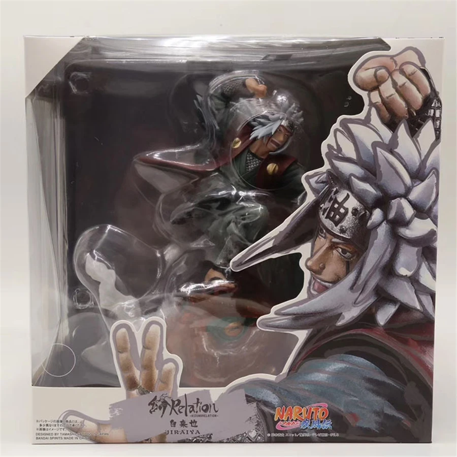 

Animation Naruto GK Lechery Celestial Being Jiraiya Toad Fairy Gama-Bunta Toad PVC Anime Statue Hand OrnamentsCollectible Toy