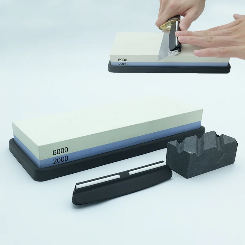 

3 шт. Большой Двухсторонний точильный камень нескользящий базовый точильный камень Профессиональный точильный камень для кухни точилка дл...