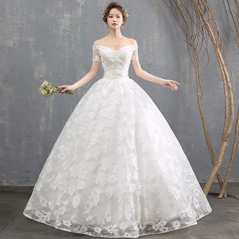 Свадебное платье длиной до пола белое Русалочки для невесты сексуальное