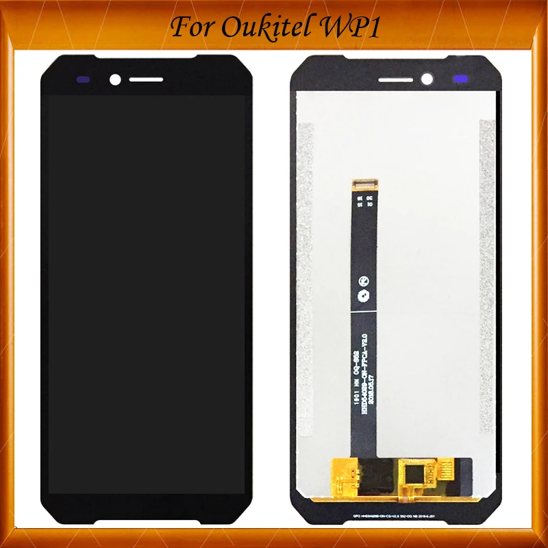 5 дюймов для Oukitel WP1 ЖК дисплей и сенсорный экран 100% совместимость в сборе запасные