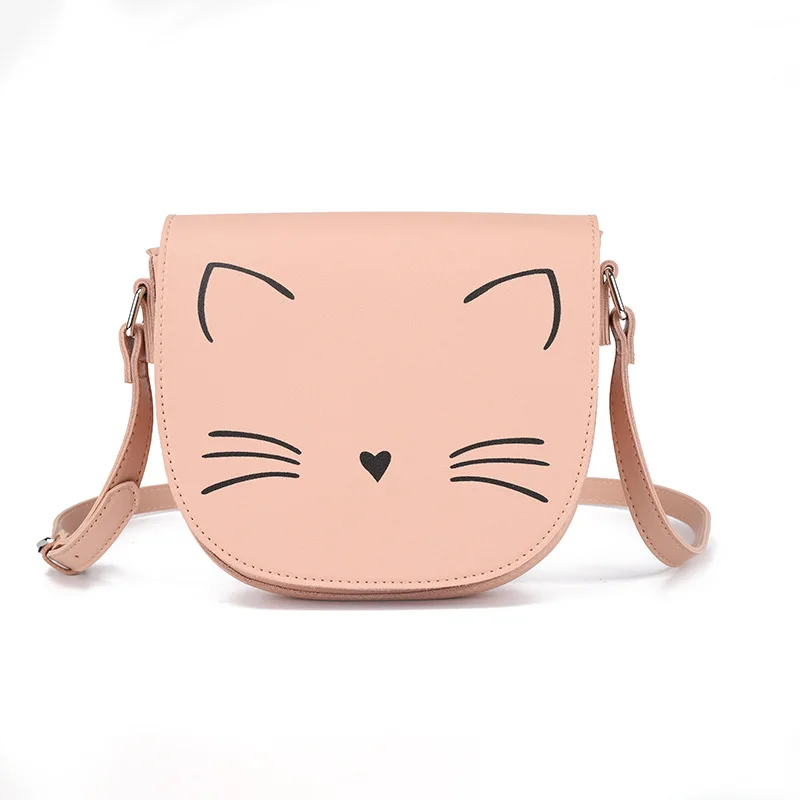 

Cartoon Women's One-shoulder Bag Oblique Bag Wind Cute Minimalist Flow Bag Green Girl Slant Bag
