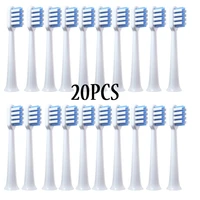 wholesale daily deep pore 20 50pcsset replacement sonic brush heads for dr bei c1 oral care soft vacuum electric toothbrush