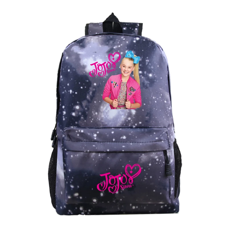 

Повседневный Рюкзак Jojo Siwa для студентов, повседневный рюкзак, модные новые высококачественные сумки для подростков, красивый мужской и жен...