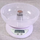Принимает массу весом до 5 кг1g Портативный цифровые весы светодиодный Электронные Весы Почтовый Еда весы измерительная Вес Кухня светодиодный электронные весы
