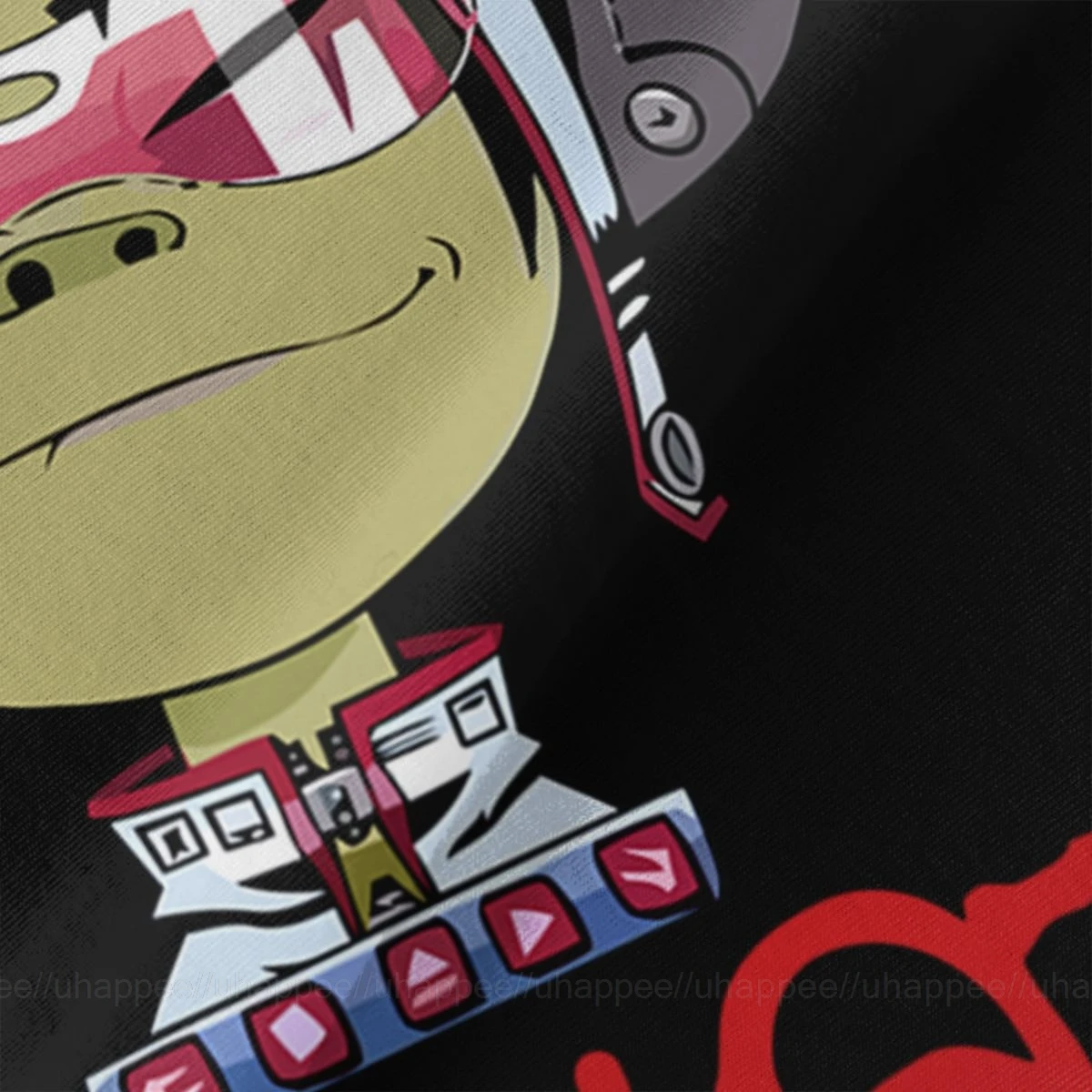 Футболка Gorillaz мужская с коротким рукавом модная уличная одежда в стиле Харадзюку