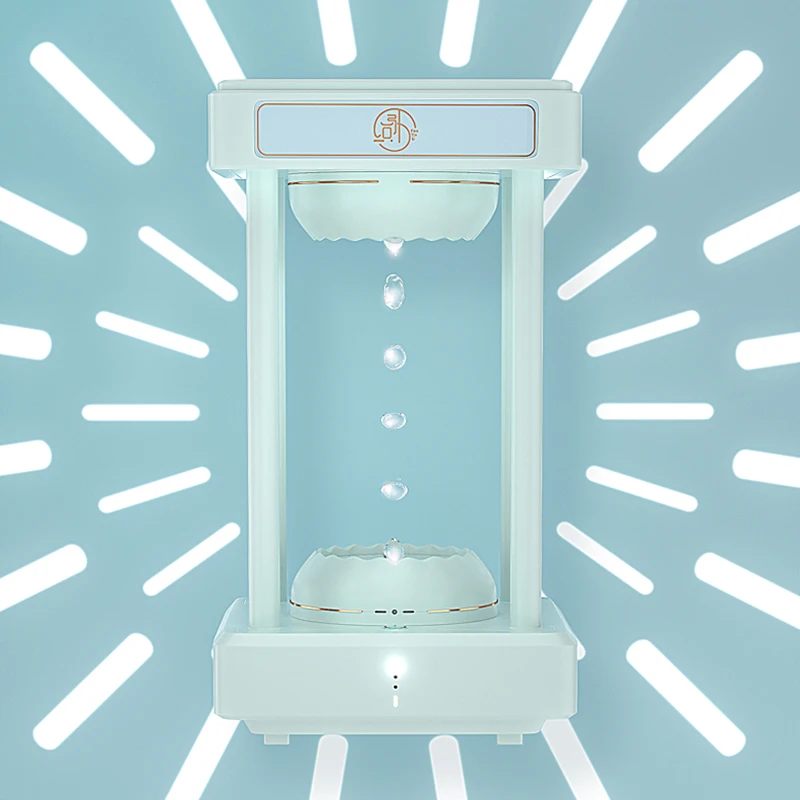 Волшебная Радуга облако Антигравитационные левитирующие капли воды время